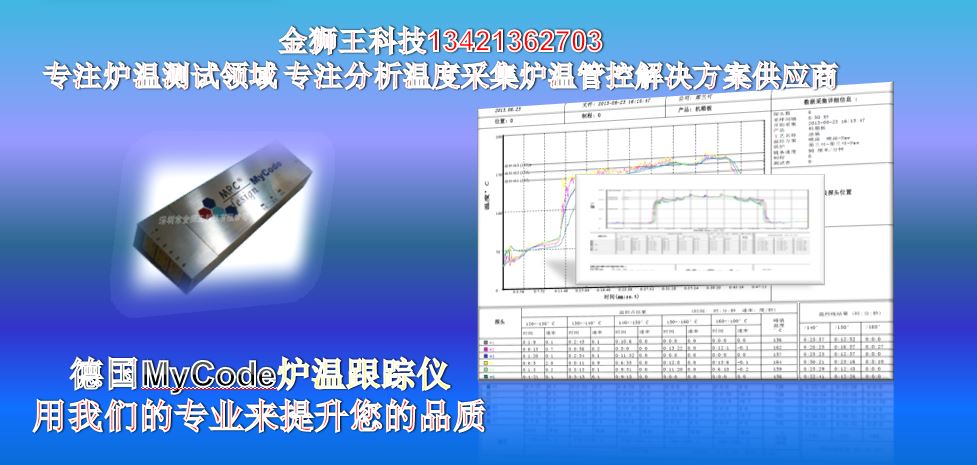 爐溫跟蹤儀，MyCode爐溫測試儀